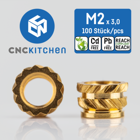 Ένθετο Σπειρώματος M2 Standard 100τεμ