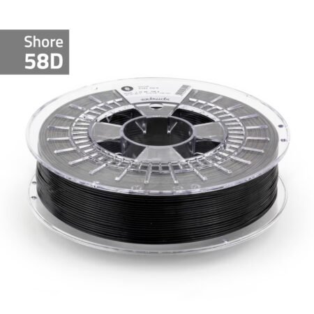 Extrudr 3D Printer Filament FLEX HARD black