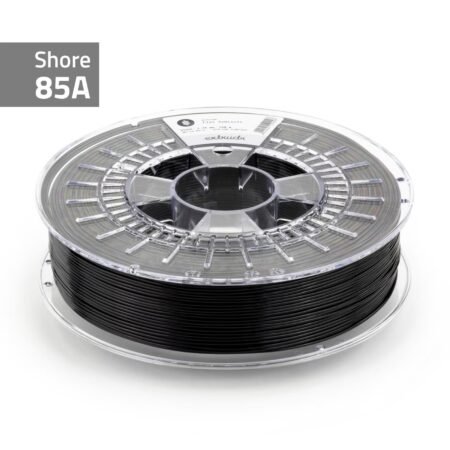 Extrudr 3D Printer Filament FLEX SEMISOFT black