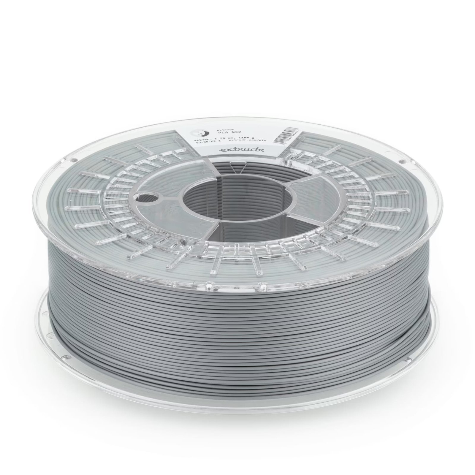 Extrudr 3D Printer Filament PLA NX2 silver