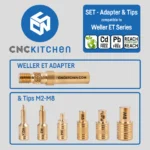 Soldering Tips SET compatible with Weller PT & ET