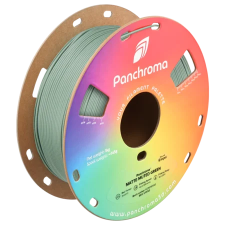 Panchroma™ by Polymaker Matte PLA - Muted Green